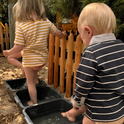 ... Wassertreten nach Kneipp